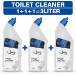 Qssiy Pine Forest Disinfectant Toilet Cleaner Liquid - ( 1L + 1L + 1L )