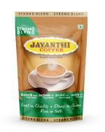 Jayanthi Coffee Since 1952 STRONG BLEND Coffee Filter Grind | 65% of Coffee,35% of Chicory | 250g pack of 8