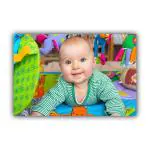 Pnf Glass Paper Cute Baby Girl Boy Children Wall Poster-566, 12 X 18 Inch