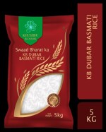 KHUSHBU BLOSSOM KB Dabur Basmati Rice, Medium Grain - 5 kg