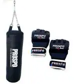 Prospo MMA Set, Boxing Kit, Boxing Set for Kids, Boxing Set for Men, Punching Bag, Boxing Bag, Boxing Kit for Men, Boxing Set for Youth, MMA Combo