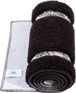 T DECORE Brown Cotton Floor Coverings 5 Ft X 1 Ft,Rectangle,Brown