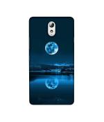 Casotec Moon At Night Design 3D Printed Hard Back Case Cover for Lenovo Vibe P1M
