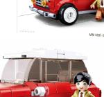 Sluban Model Brick Mini Car Plastic Building Block set of 150 pieces Multicolor 6Y+