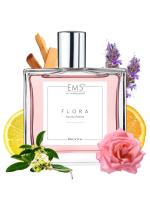 EM5 Flora EDP Perfume for Women | Eau de Parfum for All Day Wear | Strong and Long Lasting Spray | Fruity Floral Citrus Fresh Fragrance | Luxury Gift for Her