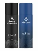 Urbangabru Alpha & Beast Long-Lasting 150ml X 2 Combo Deodorant Spray - For Men (300 Ml, Pack Of 2)