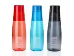 Anant Enterprise Set of 3 Premium BPA-Free Plastic Water Bottles, Leakproof & Durable, 1000 ml, Ideal for Gym, Office, and Outdoor Use, Transparent
