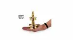 Kerala Nilavilakku Pooja Traditional Samai Diya Table Diya Height 6 inch Brass Table