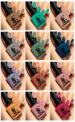 AQ FASHION Pastel HD Shine Nail Polish Combo Set POOJA 03