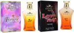 Menjewell Love On Fire Noir & Love Me Forever Floral Couple Perfume Gift Set Eau de Parfum - 200 ml