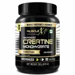 MuscleXP Micronized Creatine Monohydrate Powder, Unflavored, 250g (8.8oz) - 83 Servings
