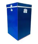SHOP BY ROOM 60 L or 25 kg Rectangle Tin Storage Box For Grain Storage - Rice, Dal, Aatta Storage
