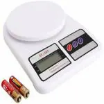Snora Multipurpose Portable Electronic Digital Food Weighing Scale Weight Machine for Kitchen Kitchen scale, fitness scale, Home and Baking (1 Gm -10 Kg - with Back Light) (Pack of 1)