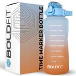 Boldfit Gym Gallon Bottle for Men 2 Litre water bottle for Gym Workout - ( Blue Orange )