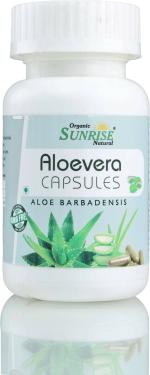 Sunrise Natural Aloe Vera Capsules Health and Immune System Support (60 Capsules)