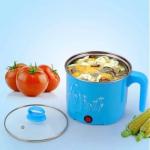 SHREE SANT ENTERPRISE Electric Cooker Steamer 1.6L Multifunctional Steamer Pot for Vegetables, Rice, and Food | Compact, Portable, Stainless Steel Electric Cooking Pot with Lid | Energy-Efficient, BPA-Free, 2-in-1 Electric Steam Cooker