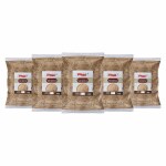 Okhli Musal Brand Organic Muscle Building Glutinous Special Protein Vegan flour atta Rich In Copper Iron Zinc-4900g(980g*5Pkt)