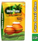 Brij Gwala Shree Tulsi Desi Ghee| Made Traditionally from Curd1Ltr Tetra Pack