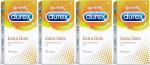 Durex Extra Dots Condom (4 Packs, 10 Condom Each)