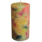 Sapi’S White Fully Refined Wax Highly Scented Designer Pillar Candles