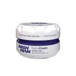 Nishman Hair Styling Cream Flexible 6:Natural Matte Finish|Firm Light Hold|Moisturizing Effect|100G