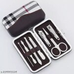 Grace & Elegance Manicure Set Nail Clippers Kit Manicure Pedicure Gift Set, 7 Pcs