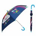 Destinio Umbrella for Kids, 100% Waterproof, Lightweight, Blue