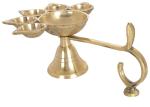 OMEGA GOLD Arti Diya with Handle