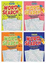 Super Word Search Pack 3 4 Books Paperback 768 Pages