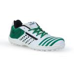 Feroc Cricket Shoes Turbo White Green UK2