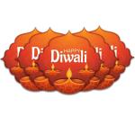 Festiko 48 Pcs Happy Diwali Cards, Diya Diwali Wishing Cards