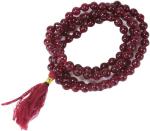 Shivoham Religious Shopee Stone Lal Hakik Mala Necklace