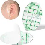 KANBI Baby Waterproof Ear Stickers, Baby Waterproof Ear Protector, Newborn Ear Protection for Swimming Showering Surfing Snorkeling and Other Water Sports Kids Size (30 Pack)