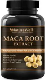 Naturewell Natural Maca Root Extract, 60 Capsules