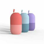 sevriz Ice Roller For Face, Neck and Body, Acne, Pimple | For Puffy Eyes, Silicon Facial Ice Cube Massager to Enhance Skin Glow, Easy to Use and Carry | Unbreakable and Reusable Multicolor - Pack and set of 3)