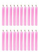 Indoblaze Pink Candles for Spell | Ritual Candles | Unscented Wax Candles | Pack of 10 Candle Sticks