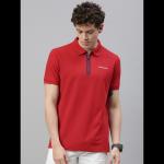 TVS Racing Polo Tshirt Polyester Solid Red - M
