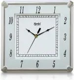 Ajanta White Analog Standard Wall Clock with Glass (20 x 20 cm) 421