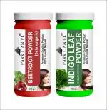 Park Daniel Premium Beetroot Powder And Indigo Leaf Powder, 100 G Each (Combo Of 2) |Hair Care|Dandruff Control hair Powder|Healthy Strong Hair Mask