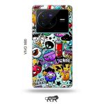 Tweakymod Printed Funny Dope Back Cover For Vivo X80