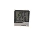 HTC Digital Indoor Hygrometer Thermometer with Clock 103-CTH