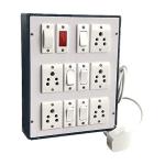 SKYWELL Spike Guard and Extention Board| 5510FB22| Switch: 5| Plug: 5| Cable: 10 Meter | Body: Plastic