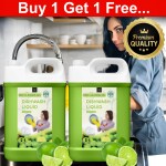 BLISS & BLUSH Dishwash Liquid Green 10 Liter Combo pack of 2| Active 3X More Power Molecules Leaves No Residue