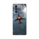 GADGETSWRAP Printed Vinyl Skin Sticker for LG Wing - Plane From Low Angle
