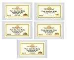 Parwati Gramudyog Herbal Products Jasmine Handmade Herbal soap With Essential oils Pack of 5