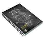 Askprints Unruled Wire Bound It's gonna be a good day Quoted Spiral Notebook - Personal Diary Doodle Notes Planner (A 160 pages, Black)