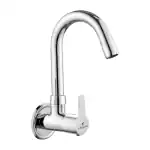 Cliquin Kitchen Sink Faucet with 360 Degree Swivel Spout, Chrome Finish, 10 Year Warranty
