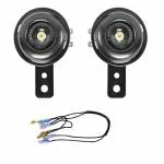 A4s Automotive & AccessoriesHigh Tone Double Horn with Wire for ( Universal ) All Bike