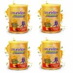 CELEVIDA Dr. Reddy's Nutrition Health Drink ,Kesar Elaichi Flavour ,400g x Pack of 4