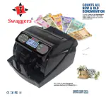 Swaggers 1909 Latest Note Counting Machine with Fake Note Detection/Currency Counting Machine/Money Counting Machine with UV MG IR Detection